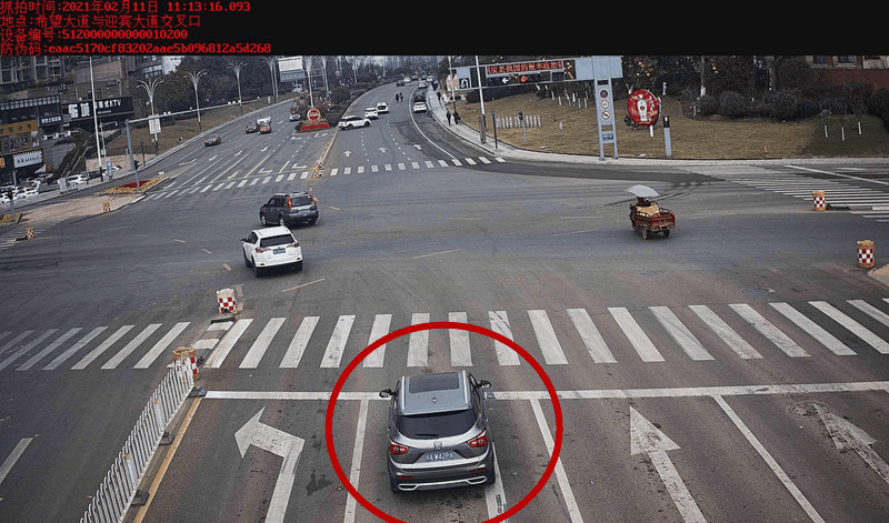 速看!春节期间任性闯红灯被曝光的车辆有您的吗?