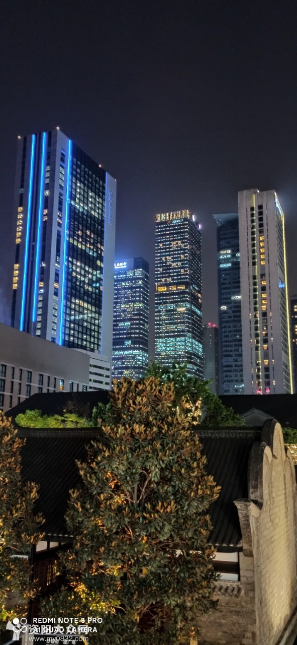 原创,成都春熙路的夜景