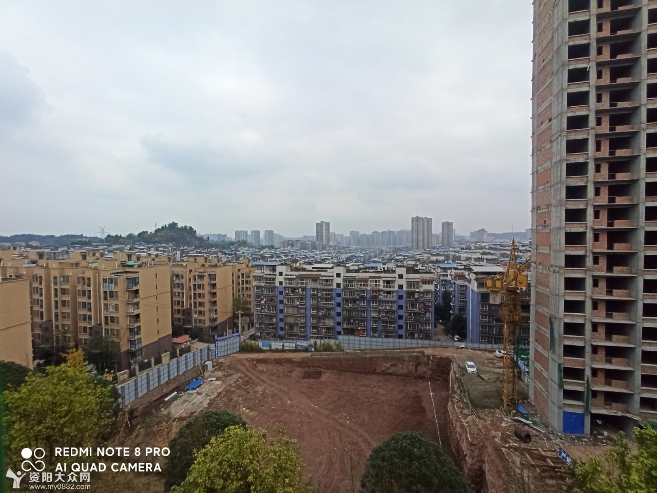 (原创)安岳县城最大观光平台～西大街顶上