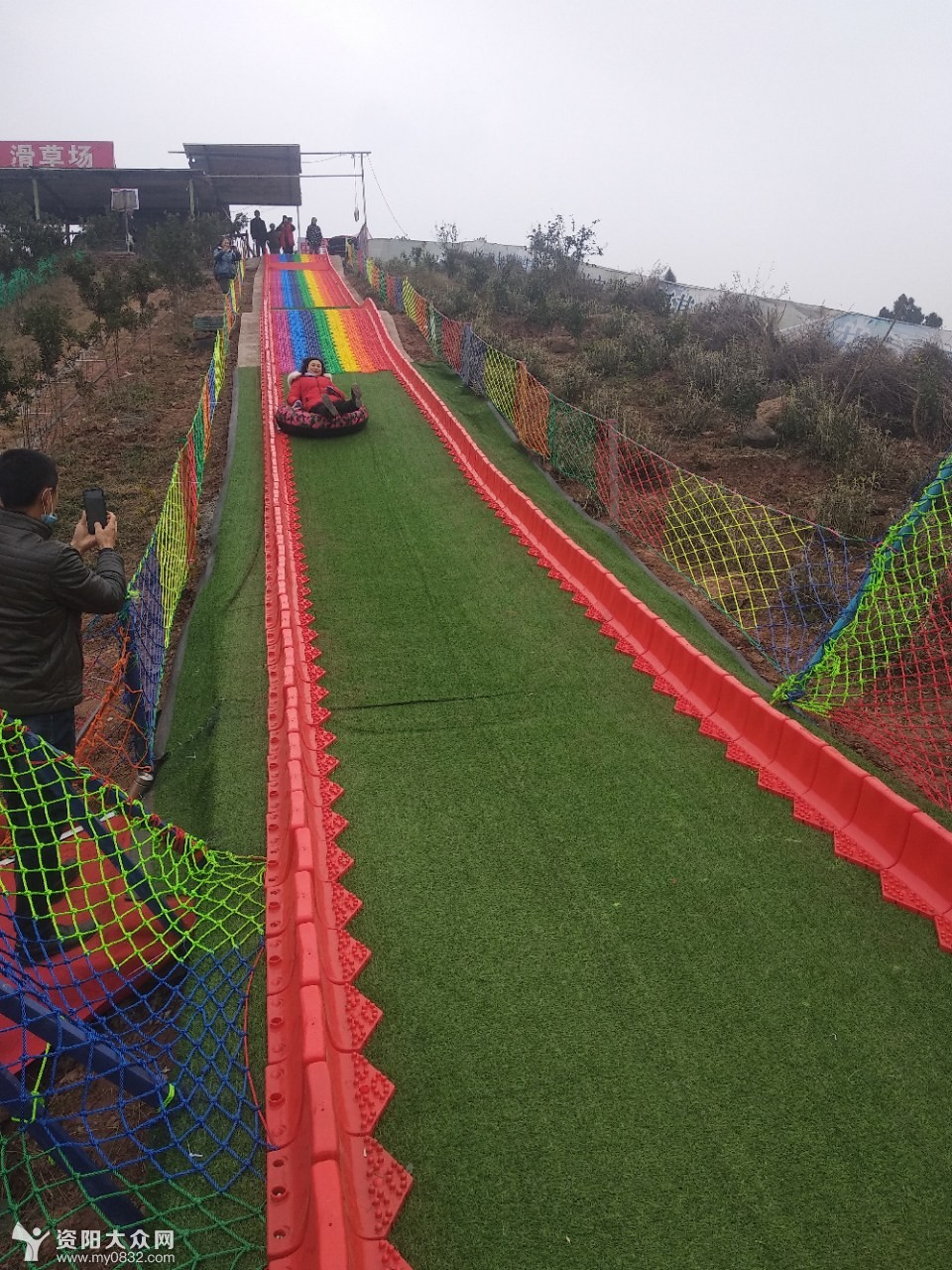 安岳悦缘花谷冬天的花卉新游乐场