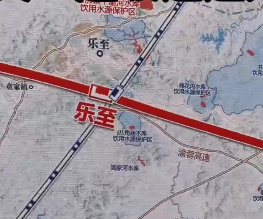 乐至县高铁规划图图片